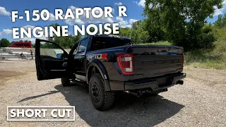 2023 Ford F-150 Raptor R V8 engine sound