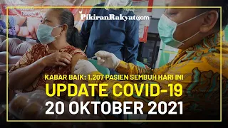 [UPDATE] Covid-19 di Indonesia per 20 Oktober 2021, Kabar Baik: 1.207 Pasien Sembuh Hari Ini