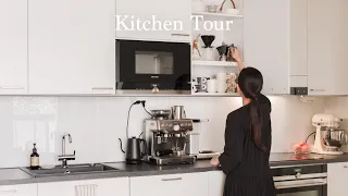 Minimalist Kitchen Tour l Nordic kitchen I Finnish Tableware I One year on Youtube