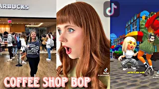 Coffee Shop Bop TikTok Conpilation☕️🧍‍♀️”I hopped into a coffee shop”