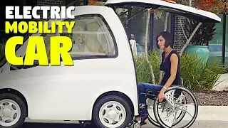 Electric Mobility Car Designed For Wheelchair Users. 🚙