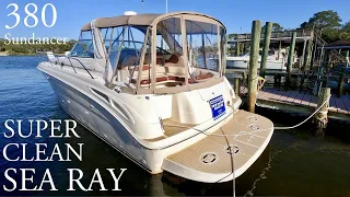 1999 Sea Ray Sundancer 380 FEATURES WALK THROUGH