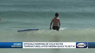Officials warn of cold water in New Hampshire