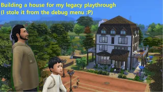 Sims 4 | Building a home for my legacy playthrough!