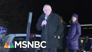 Bernie Sanders Up Early After Iowa, Stumps In New Hampshire | Morning Joe | MSNBC