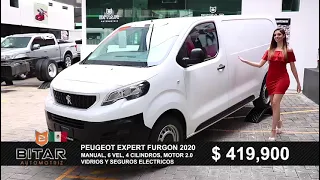 PEUGEOT EXPERT FURGON DE CARGA 2020 BLANCO #0043