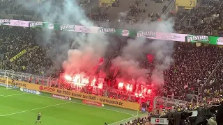 RB Leipzig Fans zünden Pyro 😂😂😂