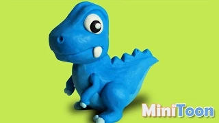 Dinosaur-Play Doh tutorial