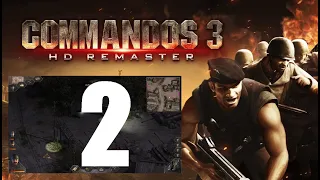 Commandos 3 - HD Remaster (2) - Normandy - Cripple Nazi Support