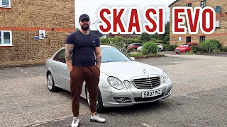 MERCEDES BENZ W211 E280 2007 | BENZI RI | RESHIKIMI I MAKINAVE - ALBANIAN CAR REVIEW | POV DRIVING