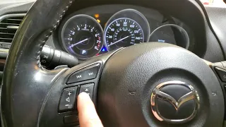 2013 mazda 6 oil/ maintenance reset