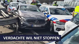 Politie | Gestolen auto | Verdachte wil niet stoppen | Team verkeer Amsterdam & Infra Noord-West