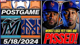Mets WORST CHOKE JOB YET! Mets vs Marlins Postgame | Highlights & Recap | 5/18/2024