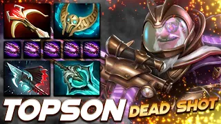 TOPSON SNIPER - DEAD SHOT - Dota 2 Pro Gameplay [Watch & Learn]