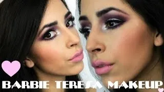 Barbie Series: Teresa Purple Eye Makeup Tutorial