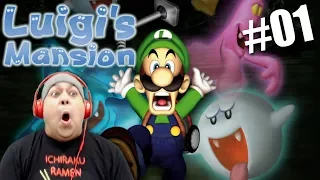 THE HOMIE LUIGI IS BACK! AND HE BROUGHT HIS MIXTAPE! [LUIGI'S MANSION] [#01]