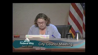 04/05/2022 Federal Way City Council - Regular Meeting