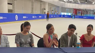 ASHLEY ORTEGA in SM MEGAMALL SKATING | HEARTS ON ICE