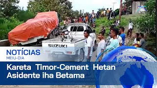 Kareta Pezadu Timor-Cement Hetan Asidente iha Área Betama Suku Kasa
