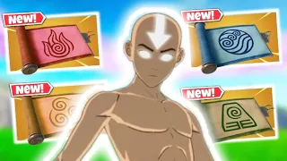 Aang Masters All Four Elements In Battle Royale