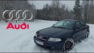 Audi A4 B5 1.8 газ/бензин рестайлинг обзор и тест-драйв! Тачке 22 года