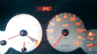 Peugeot 206 GTi 0-100 km/h