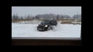 Skoda Yeti первый раз в снегу