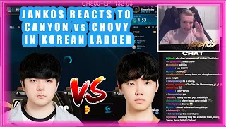 Jankos Reacts to CANYON vs CHOVY in Korean Ladder