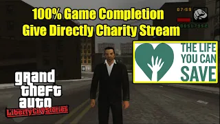 GTA Liberty City Stories 100% Completion Give Directly Charity Stream