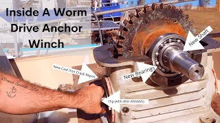 Inside A Worm Drive Anchor Winch - Brupeg Ep. 264