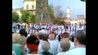 Львів 24 серпня 2012 - АКАФІСТ - хор хлопчиків Дударик