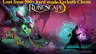 Loot from 500+ Hard mode Vorkath Chests 2 - Runescape