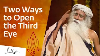 How to Open the Third Eye? | #Sadhguru Answers Sadhguru describes the opening of the third eye