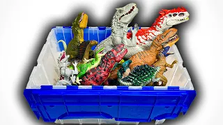 Reviewing DISCONTINUED Jurassic World Dinosaur Figures | Indominus Rex, T-Rex, Dilophosaurus & More!