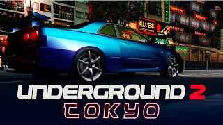 NFS Underground 2 TOKYO PREVIEW HD 4K Textures + Reshade