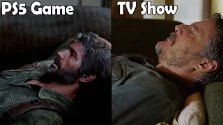 Last of Us Game vs Real Life TV Show Comparison