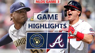 Milwaukee Brewers vs. Atlanta Braves Highlights | NLDS Game 3 (2021)