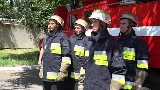 Пожежні добровольці приступили до практичних вправ в рамках навчання за програмою «U-LEAD з Європою»