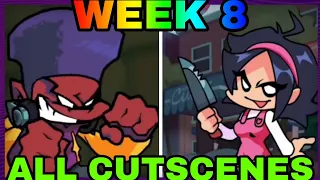 Friday night funkin week 8 (all cutscenes)