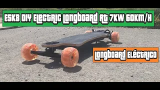 Skate Eléctrico CASERO 7KW - 60KM/H - 50KM Autonomía