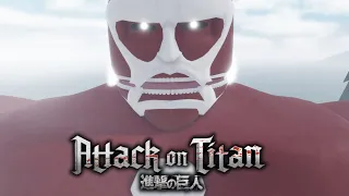 Colossal Titan Gameplay And PvP - Attack on Titan: Freedom War [Beta]