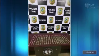 PRESO TRAFICANTE DE DROGAS SINTÉTICAS EM SENADOR CANEDO