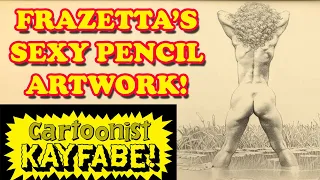 Frank Frazetta's Sexiest Pencil Drawings! Candy for Your Eyeballs!