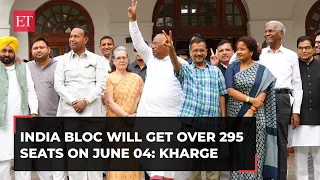 'INDIA bloc will get over 295 seats in Lok Sabha Elections 2024': Kharge after alliance meeting