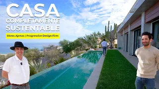 CASA COMPLETAMENTE SUSTENTABLE con VISTA AL MAR | Obras Ajenas | Progressive Design Firm