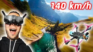 FPV-Sturzflug am Wasserfall! 😳 Volles Risiko für epische Shots!