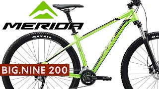 MERIDA 2020 Big Nine 200 MTB preview