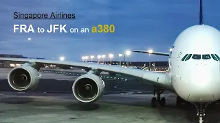 FINALLY A380! | Singapore Airlines | Economy | Frankfurt-New York JFK | Airbus A380 | FLIGHTREPORT