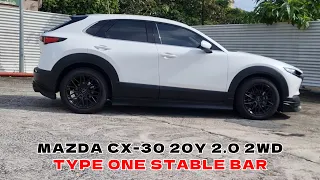 TYPE ONE Stable Bar for Mazda CX-30 2020