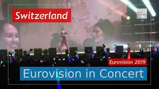 Switzerland Eurovision 2019 Live: Luca Hänni - She Got Me - Eurovision in Concert